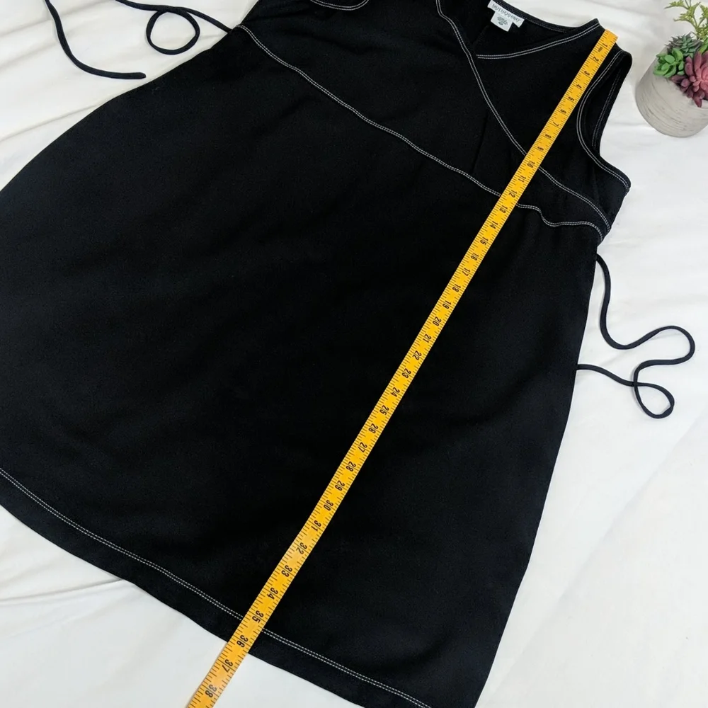 Motherhood maternity sleeveless black dress sz med - Picture 6 of 7